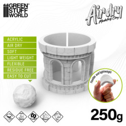 Air Dry Foam Clay 250gr. - Blanco