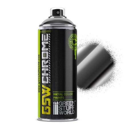 Spray Cromado Negro 400ml
