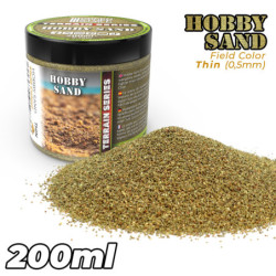 Arena Modelismo Fina 200ml - Field Sand