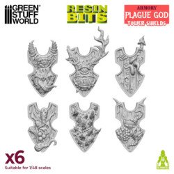Escudos de Torre del Dios de la Plaga 1:48