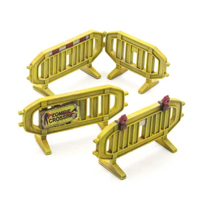 Valla Peatonal Plástico 1:48
