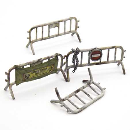 Valla Peatonal Metálica 1:48