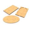 Adaptador peana DM - Ovalado 170x105mm a Rectangular