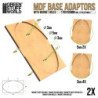 Adaptador peana DM - Ovalado 170x105mm a Rectangular