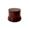 Peana madera redonda 6,5 cm - Avellana