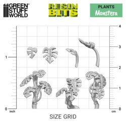Planta Monstera 1:48-1:35