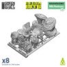 Setas silvestres XL 1:48