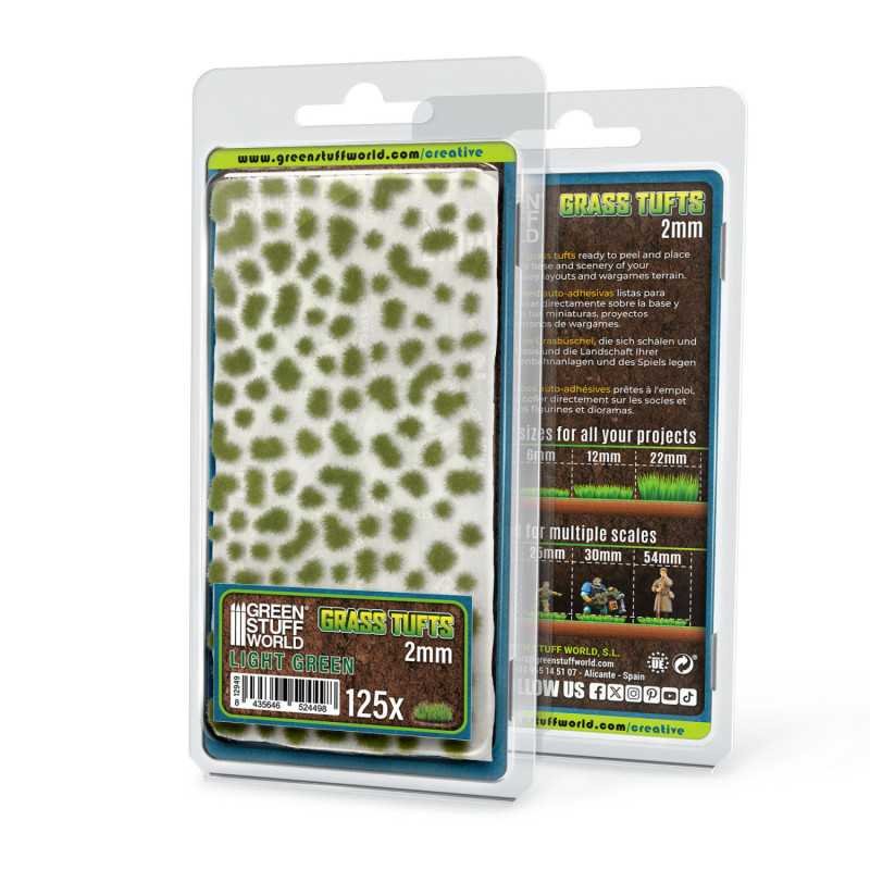Matas Cesped - Tufts - 2 mm - Verde Claro