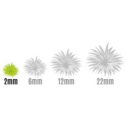 Matas Cesped - Tufts - 2 mm - Verde Claro
