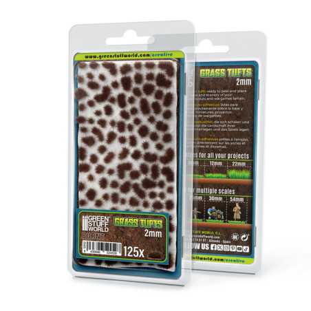 Matas Cesped - Tufts - 2 mm - Marron Quemado
