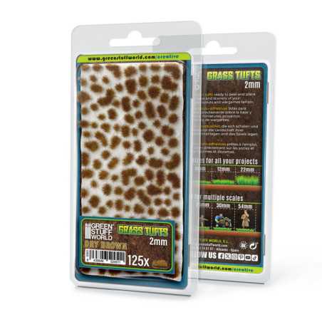 Matas Cesped - Tufts - 2 mm - Marron Seco