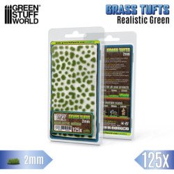 Matas Cesped - Tufts - 2 mm - Verde Realista