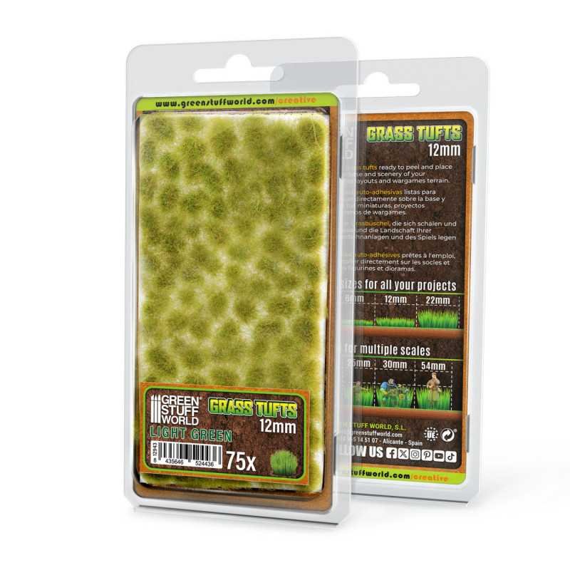 Matas Cesped - Tufts - 12 mm - Verde Claro