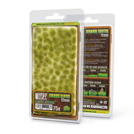 Matas Cesped - Tufts - 12 mm - Verde Claro