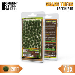 Matas Cesped - Tufts - 12 mm - Verde Oscuro