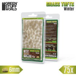 Matas Cesped - Tufts - 6 mm - Blanco Invierno
