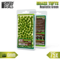 Matas Cesped - Tufts - 6 mm - Verde Realista