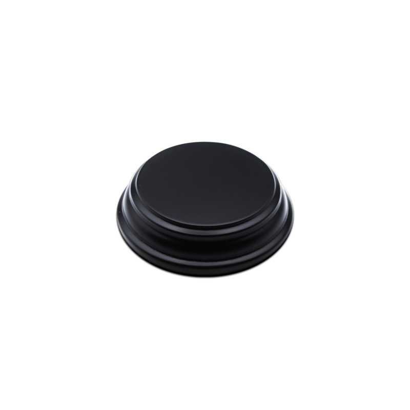 Base de Madera Redonda 4x4 cm - Negra