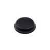 Base de Madera Redonda 4x4 cm - Negra