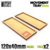Bandejas de Movimiento DM 120x40mm