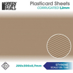 Plancha Plasticard - Ondulado