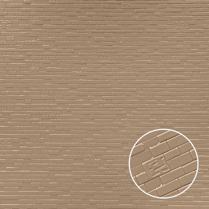 Plancha Plasticard - Pared de Ladrillo 3mm