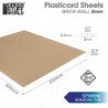 Plancha Plasticard - Pared de Ladrillo 3mm