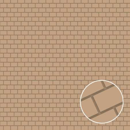 Plancha Plasticard - Adoquines 8x18mm