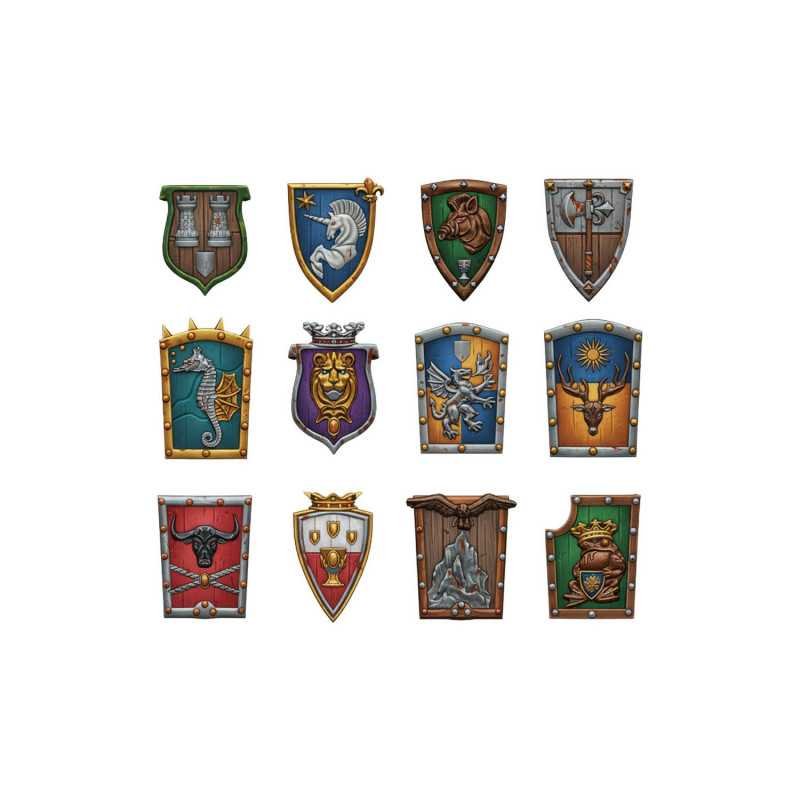 Escudos Medievales Old World 1:48