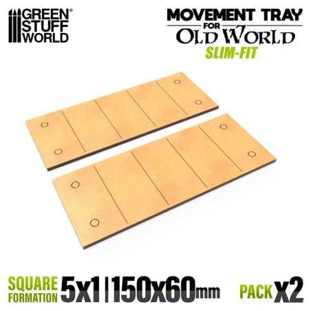 Bandejas de Movimiento DM - Slimfit 150x60mm