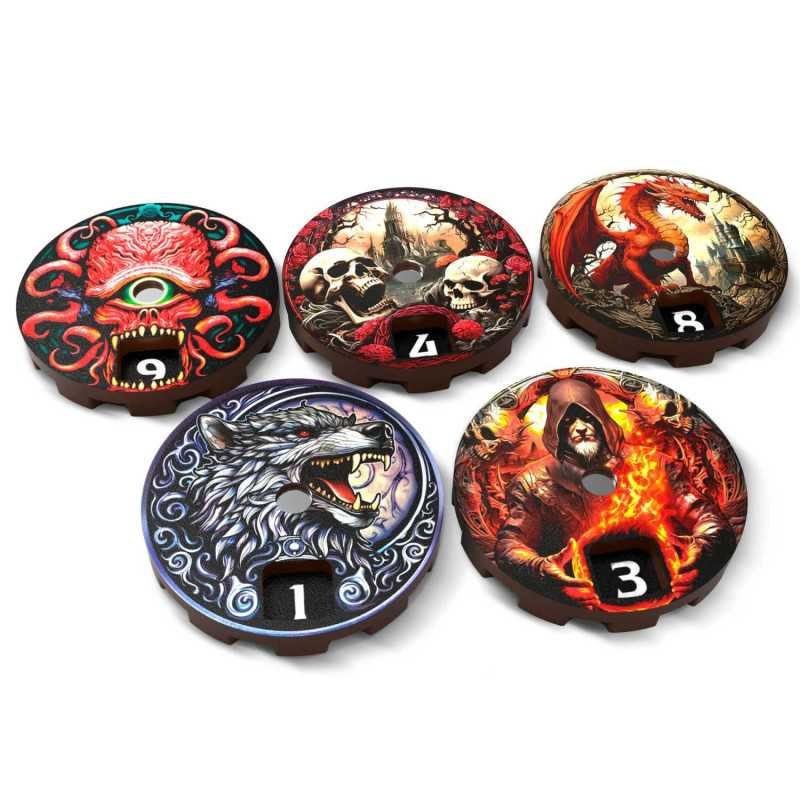 Contador de Vida - Darkness Set
