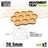 Bandejas de Movimiento DM - Skirmish AOS 28.5mm 3x4x3