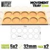 Bandejas de Movimiento DM 32mm 5x2 - Hostigador Filas