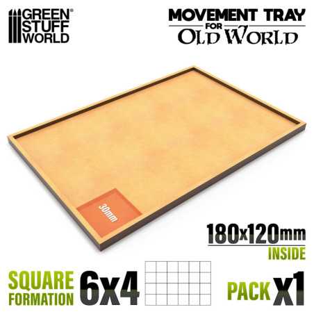 Bandejas de Movimiento DM 180x120mm