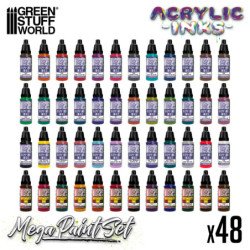Mega Set de Tintas Acrílicas Dipping Inks