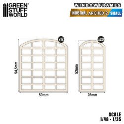Ventanas Industriales en arco - Pequeñas (tipo 2)