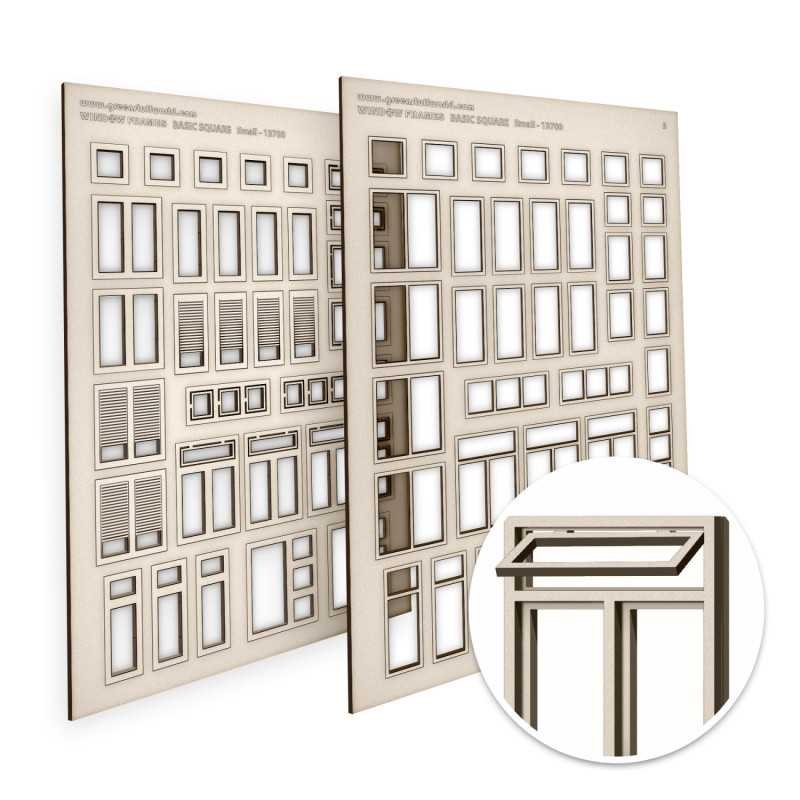 Ventanas Cuadradas Básicas - Pequeñas