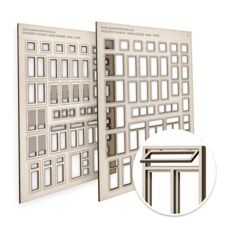 Ventanas Cuadradas Básicas - Pequeñas