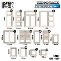 Ventanas Cuadradas Básicas - Pequeñas