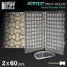 Moldes Acrilicos - Adoquin redondo