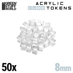 Token Cubos - Transparente 8mm