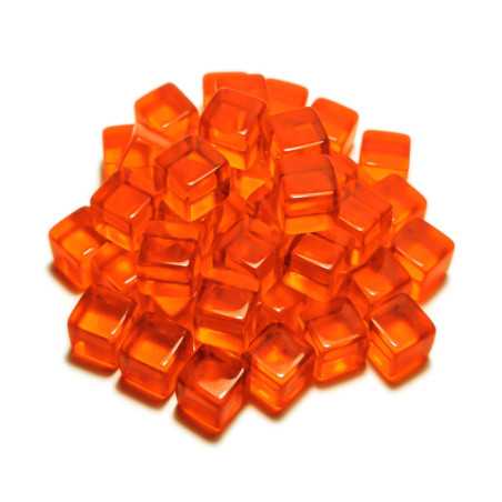 Token Cubos - Naranja 10mm