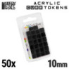 Token Cubos - Negro 10mm