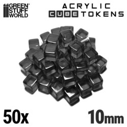 Token Cubos - Negro 10mm