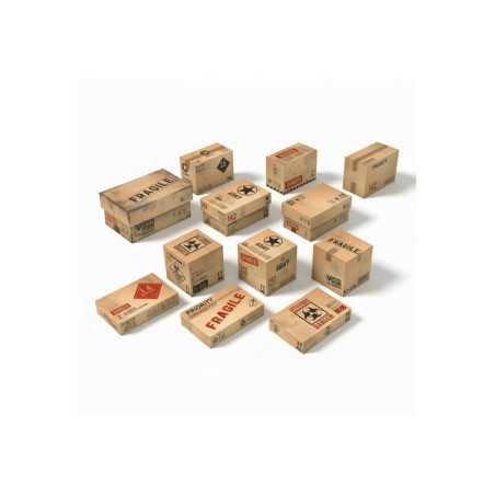 Cajas en Miniatura Impresas - Pequeñas