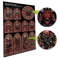 Vidrieras Demonios - Grandes