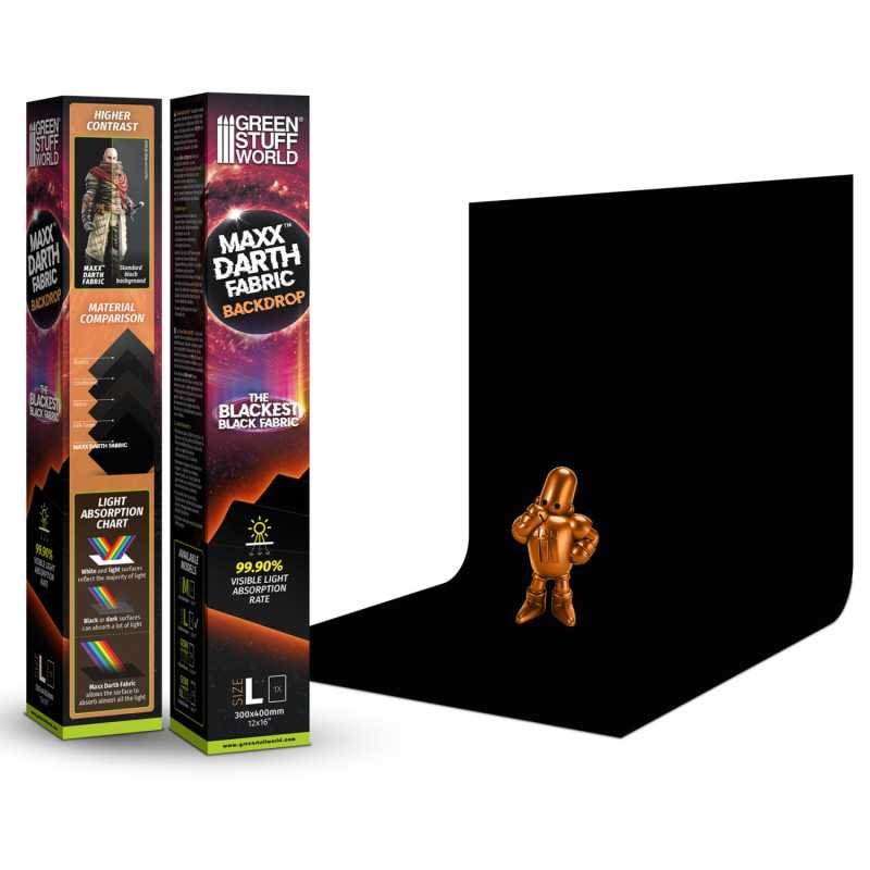 Fondo de fotografía Negro Maxx Darth 300x400mm