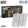 Moldes de Silicona - Molde Sci-Fi