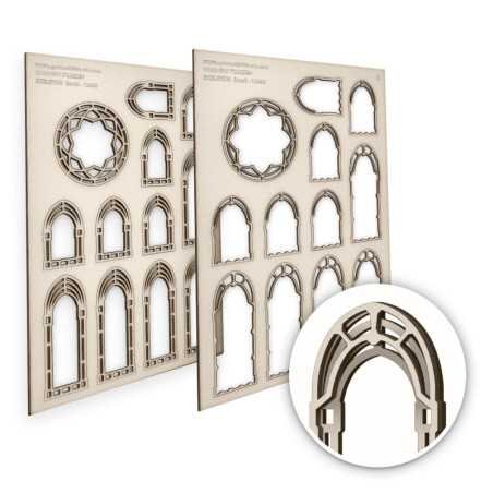 Ventanas Esqueletos - Pequeño