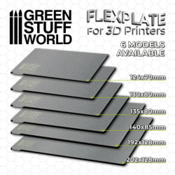 Placas flexibles para impresoras 3D - 130x80mm
